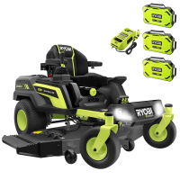 Ryobi ZTRX137 - Akku-Nullwendekreism&auml;her - 72V/30Ah - 137cm Schnittbreite - 2in1