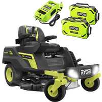 Ryobi ZTRX76 Akku-Nullwendekreismäher - 72V/20Ah - 76cm Schnittbreite - 2in1