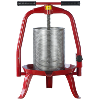 Baesso V20 - Obst- und Gem&uuml;sespindelpresse 9 L - Edelstahlpresskorb