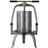 Baesso V30 Edelstahl - Obst- und Gem&uuml;sespindelpresse 30 L - Edelstahlpresskorb