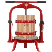 Baesso F20 - Obst- und Gem&uuml;sespindelpresse 11 L - Holzpresskorb