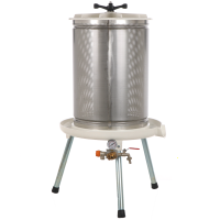 Premium Line Garda - Hydropresse f&uuml;r Obst - Beh&auml;lter aus Edelstahl - 80 L