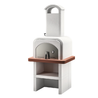 Palazzetti Stefy - Holzbackofen f&uuml;r den Au&szlig;enbereich - Backraum 52x51 cm