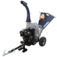 BullMach ZEUS 160 LE - Benzin-H&auml;cksler mit Anh&auml;ngerkupplung - Loncin 420 cm&sup3; - E-Starter