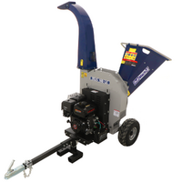 BullMach ZEUS 180 LE - Benzin-H&auml;cksler mit Anh&auml;ngerkupplung - Loncin 420 cm&sup3; -  E-Starter