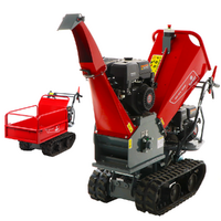 Blue Bird 310-SHL 1200 - H&auml;cksler mit Raupenantrieb und Motorschubkarre  -  Loncin G420F Motor