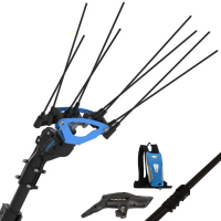 Campagnola Icarus V1 58 - Carbonstange 185-270 cm - Batteriebetriebener Olivenr&uuml;ttler - Rucksack-Akku enthalten