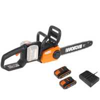 Batteriebetriebene Elektros&auml;ge WORX WG384E - Messer 35 cm - 2x 20V - 2Ah