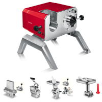 Tre Spade Toollio F95001/MR Fleischwolf mit Reibe + Zubeh&ouml;rkit - 750 W - 230V