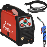 Helvi Fox 211 Digital - Inverter-F&uuml;lldraht-Schwei&szlig;ger&auml;t - MIG-MMA-TIG - GAS/NO GAS