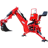 GeoTech Pro BHF 225 - Heckbagger f&uuml;r Traktor - fest
