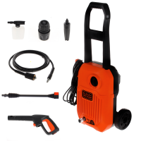 Black &amp; Decker BEPW1650-QS - Elektrischer Kaltwasser-Hochdruckreiniger - max. 120 bar