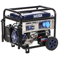 BullMach AMBRA 13800 E - Benzin-Stromerzeuger auf R&auml;dern mit AVR Max. Leistung 10 kW - 9 kW bei PRP 230V