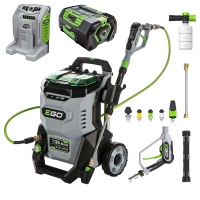EGO HPW2000E - Akku-Hochdruckreiniger - 135 bar - 6.5 l/min - 56V - 7.5Ah