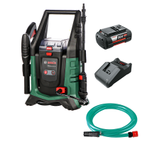 BOSCH UniversalAquatak 36V-100 - Akku-Hochdruckreiniger - 100 Bar + Selbstansaugender Schlauch - 36V 4Ah