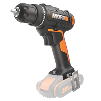 Worx WX100.9  - Akku-Bohrschrauber 20V - SOLO - ohne Akku und Ladeger&auml;t