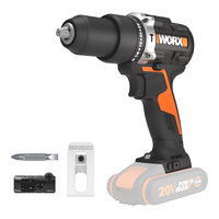 Worx WX352.9 Akku-Schlagbohrschrauber - 20V - Solo - OHNE AKKU UND LADEGER&Auml;T