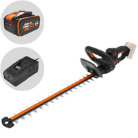 Worx Nitro WG263E - Akku-Heckenschere - 20V/4Ah - 57 cm Schwertl&auml;nge