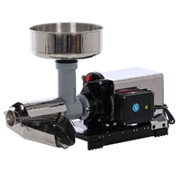 Tomatenpresse Reber 70100N INOX - N.3 - Profi Induktionsomotor 450 W