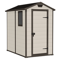 Keter Manor beige - Gartenhaus - mit Seitenfenster - 130x192x198 cm