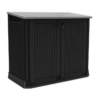 Keter Store it Out Midi Schwarz Aufbewahrungsbox - 132x71.5x113.5 cm