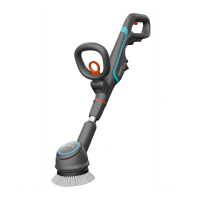 Gardena AquaBrush Compact 02/18V - Batteriebetriebener Oberfl&auml;chenb&uuml;rste - OHNE BATTERIE UND LADEGER&Auml;T