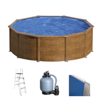 Gre Pacific rund Ø460 x 120 cm - Stahlwandpool