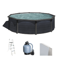 Gre Kea Rund &Oslash;460 x 120 cm - Stahlwandpool