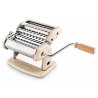 Imperia iPasta T.2/6,5 mm Crema - manuelle Nudelmaschine aus Edelstahl