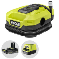 Ryobi RMI18-0 &ndash; Tragbarer Akku-Kompressor &ndash; 18 V &ndash; 2 Ah