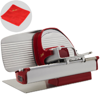 Berkel Home Line Plus 250 mattrot - Aufschnittmaschine Messer 250 mm