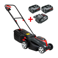 AL-KO 32.1 Li Easy - Rasenm&auml;her - Schnittbreite 32 cm - 2x 18V/2,5Ah