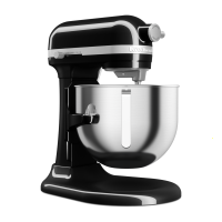KitchenAid Heavy Duty 5KSM70JPX Onyx Schwarz &ndash; Spiralkneter R&uuml;hrmschine