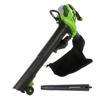 Greenworks GD48BVII - Akku-Laubsauger &amp; Laubbl&auml;ser - 48V - SOLO - OHNE AKKU und LADEGER&Auml;T