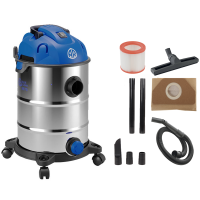 Annovi &amp; Reverberi AR3670 - Staubsauger - Beh&auml;lter aus Edelstahl 30 l - 1600W