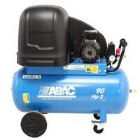 ABAC SILENT A29B 90 CM2 - Schallged&auml;mpfter einphasiger riemengetriebener elektrischer Luftkompressor - 2 PS Motor - 90 l