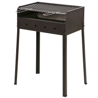 Seven Italy Stella Eco Medium - Holzkohlegrill aus hochwertigem Eisen - 57,5x37cm