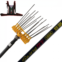 Lisam Swing - Elektrischer Akku-Olivenr&uuml;ttler - Feste Stange - 12V 56Ah Akku