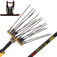 Lisam Swing 36V - Elektrischer Batterie-Olivenr&uuml;ttler- Teleskopstange - Batterie 36V 30Ah