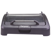 Beper 90871 - Elektrogrill mit Deckel - 2.2 Kw