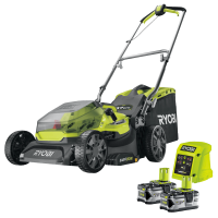 Ryobi RY18LM37A-240 - Akku Rasenm&auml;her - Schnittbreite 37 cm - 2x18V/4Ah