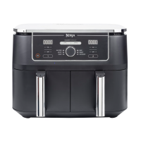 Ninja Dual Zone Max AF400EU - Hei&szlig;luftfritteuse - 9,5 Liter
