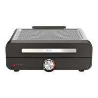 Ninja Sizzle GR101EU - Tragbarer elektrischer Grill - 1450W
