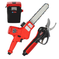 Blue Bird PS 22-40 + CS22-08 - Kit mit Gartenschere + Akku-Hochentaster - 43.2V 4Ah