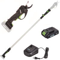 Ribimex PRBAT20/SEC - Akku-Baumschere auf Teleskopverl&auml;ngerung 147-203 cm  - 20V/2Ah