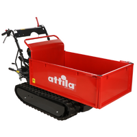 Attila ATT 500 C -  Ausziehbare Raupenschubkarre - Tragf&auml;higkeit 500 Kg