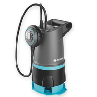 Gardena 20000 BASIC - 2-in-1-Klar-/Schmutzwasser-Tauchpumpe - mit Schwimmschalter