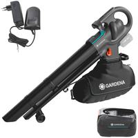 Gardena PowerJet Collect 18 P4A - Akku-Laubbl&auml;ser und -sauger - 18V 4Ah