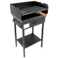 Cruccolini Livorno - Holzkohlegrill - 50x38 - aus schwerem Stahl