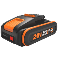 Worx PowerShare 20V Akku WA3639 mit Anzeige - Worx